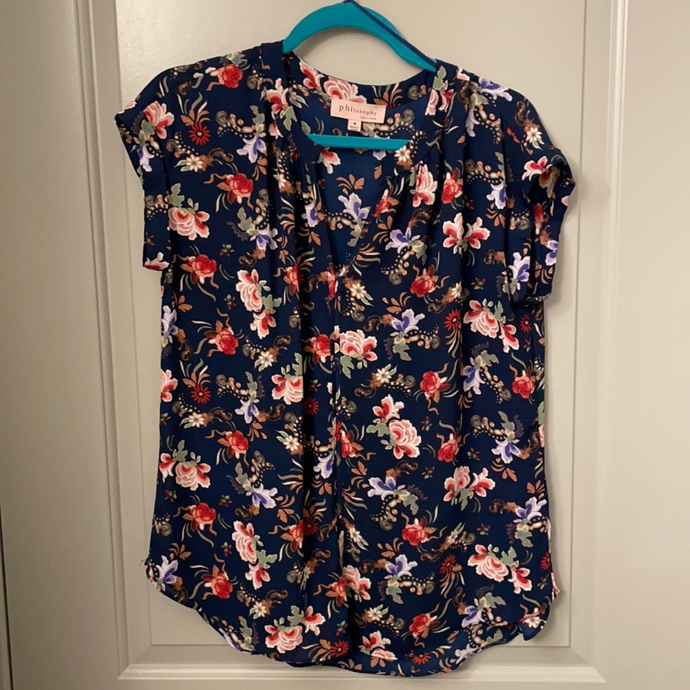Philosophy Floral Blouse - Medium